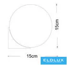 UNIVERSO Nástěnná lampa 1xG9 max.10w D150x200mm IP20 Staré zlato 5 let
