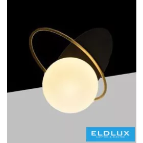   UNIVERSO Nástěnná lampa 1xG9 max.10w D240x240mm IP20 Staré zlato 5 let