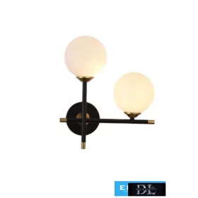 UNIVERSO Nástěnná lampa 2xG9 Černá 5 let