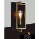 UNIVERSO Nástěnná lampa e27 1xmax.60w IP20 měď/černá 350x180mm 5 let