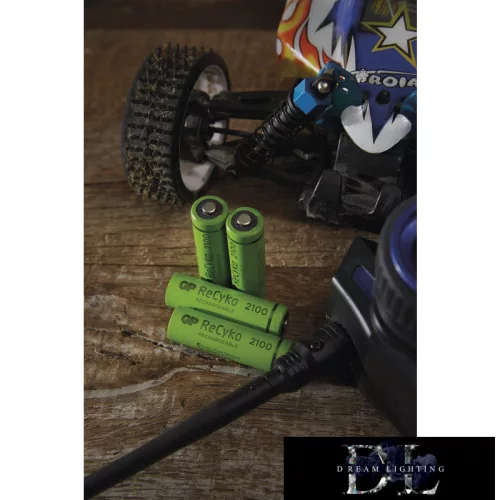 GP ReCyko NiMH baterie HR03 (AAA) 950mAh 2 ks.