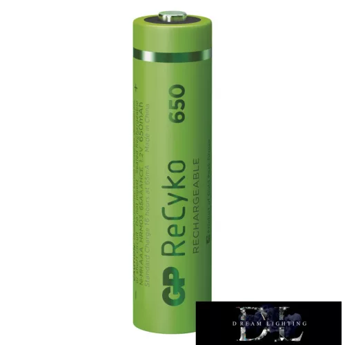 GP ReCyko NiMH baterie HR03 (AAA) 650mAh 2 ks