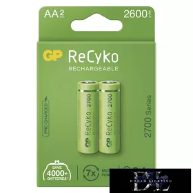 GP ReCyko NiMH dobíjecí baterie HR6 (AA) 2600mAh 2 ks.
