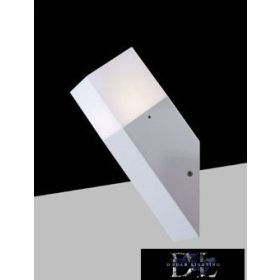   UNIVERSO Venkovní nástěnná lampa 1xE27 max. 12 W IP44 bílá 78 x 78 x 250 mm 5 let