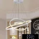 UNIVERSO závěsné LED svítidlo 48 W 4320 lm 4000 K IP20 ∅600 mm stříbrné