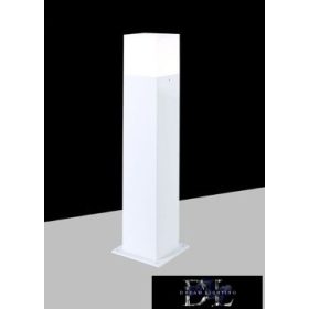   UNIVERSO Venkovní zahradní lampa 1xE27 max. 60 W IP44 bílá 78 x 78 x 440 mm 5 let