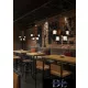 UNIVERSO Lustr 4xE27 IP20 D400x1200mm černý