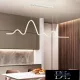 UNIVERSO Závěsná lampa LED 25 W 2000 lm 3000 K IP20 1200 × 200 × 1000 mm bílá