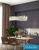 UNIVERSO Křišťálový lustr 45 W 3600 lm 8000 K 800 x 300 x 1200 mm