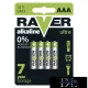 RAVER alkalická baterie LR03 (AAA) 4 ks/blistr
