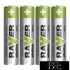 RAVER alkalická baterie LR03 (AAA) 4 ks/blistr