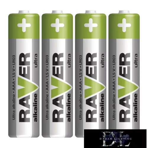 RAVER alkalická baterie LR03 (AAA) 4 ks/blistr