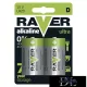 RAVER alkalická baterie LR20 (D) 2 ks/blistr