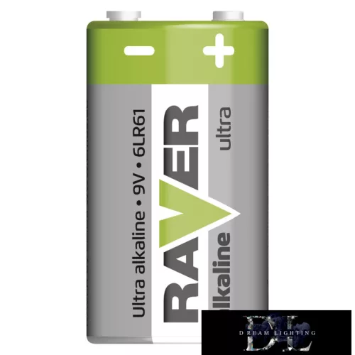 RAVER alkalická baterie 6LP3146 (1604) 9V 1 ks/blistr