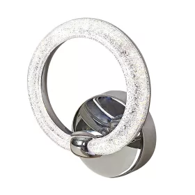 ELDLUX MILKY nástěnná lampa 8W NW chrom
