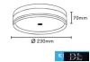 UNIVERSO Stropní svítidlo 18W 1705lm CCT.Kap IP20 Bílá D230x70mm