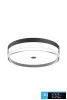 UNIVERSO Stropní svítidlo 32 W 3170 lm CCT.cap IP20 černá D400x70mm