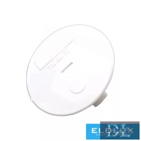   BUDVILL Kryt krabice zapuštěný kulatý pro krabici o průměru 65 mm, bílý plast, průměr 68 mm