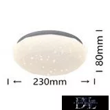 Stropní svítidlo UNIVERSO star 18 W 1620 lm 4000 K ∅230 × 80 mm bílé