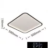 Stropní svítidlo UNIVERSO 50 W 4000 lm 4000 K 500 × 500 × 50 mm bílé