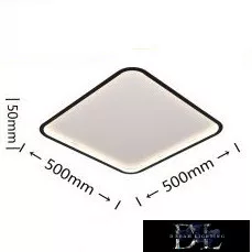 Stropní svítidlo UNIVERSO 50 W 4000 lm 4000 K 500 × 500 × 50 mm bílé