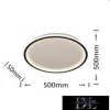 Stropní svítidlo UNIVERSO 43 W 3440 lm 3000 K ∅500 × 50 mm bílé