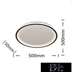 Stropní svítidlo UNIVERSO 43 W 3440 lm 4000 K ∅500 × 50 mm bílé