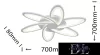 UNIVERSO Stropní svítidlo LED 59w 4720lm 4000k 700mm IP20