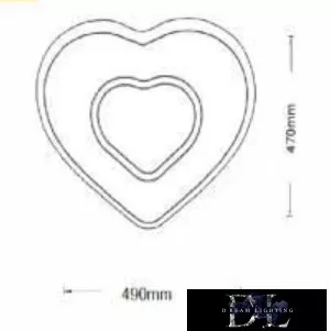 Stropní svítidlo UNIVERSO 54 W 4320 lm 3000 K 490 x 470 mm bílé