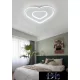 UNIVERSO Stropní svítidlo 54 W 4320 lm 6500 K 490 x 470 mm bílé
