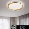 Stropní svítidlo UNIVERSO 46 W 3680 lm CCT ∅490 × 80 mm zlatá