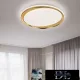 Stropní svítidlo UNIVERSO 46 W 3680 lm CCT ∅490 × 80 mm zlatá