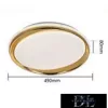 Stropní svítidlo UNIVERSO 46 W 3680 lm CCT ∅490 × 80 mm zlatá