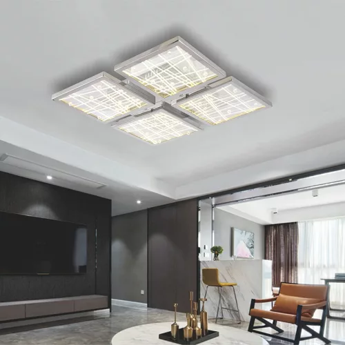 ELDLUX SHINE stropní svítidlo 64W NW chrom