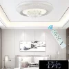 UNIVERSO Křišťálová skleněná stropní lampa 83/166 W 6640/13280 lm CCT IP22 ∅800 mm bílá