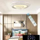 UNIVERSO Křišťálové skleněné stropní svítidlo 38/76w 3040/6080lm CCT IP22 ∅610mm bílé