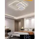 Stropní svítidlo UNIVERSO 48 W 3840 lm 3000 K 520 × 500 mm bílé