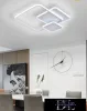 UNIVERSO Stropní svítidlo 48 W 3840 lm 6500 K 520 × 500 mm bílé