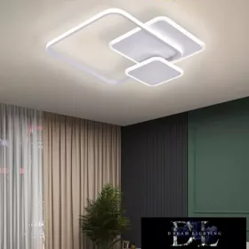   Stropní svítidlo UNIVERSO 48 W 3840 lm 4000 K 520 × 500 mm bílé
