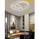 UNIVERSO Stropní svítidlo 37 W 2960 lm 3000 K 550 x 430 mm bílá