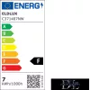 LED žárovka ELDLUX C37 E14 7 W 700 lm 4000 K