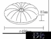 Stropní svítidlo UNIVERSO 46 W 3680 lm CCT IP20 bílé ∅480 x 85 mm