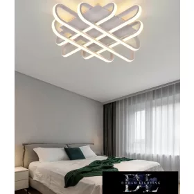   Stropní svítidlo UNIVERSO 58 W 4640 lm 3000 K 470 × 470 mm bílé