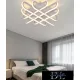 Stropní svítidlo UNIVERSO 58 W 4640 lm 3000 K 470 × 470 mm bílé