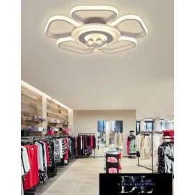   UNIVERSO Stropní svítidlo 50 W 4000 lm 3000 K D500 × 60 mm bílá