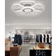 UNIVERSO Stropní svítidlo 50 W 4000 lm 4000 K D500x60 mm bílé