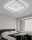 Stropní svítidlo UNIVERSO 64 W 5120 lm CCT 500 × 470 × 60 mm IP20 bílé