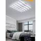UNIVERSO Stropní svítidlo 55 W 4400 lm 6500 K 510 x 490 mm bílé