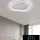 Stropní svítidlo UNIVERSO 43 W 3040 lm 4000 K 500 × 460 × 50 mm IP20 bílé