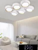 Stropní svítidlo UNIVERSO 120 W 9600 lm 6500 K 860 x 570 x 130 mm bílá/zlatá